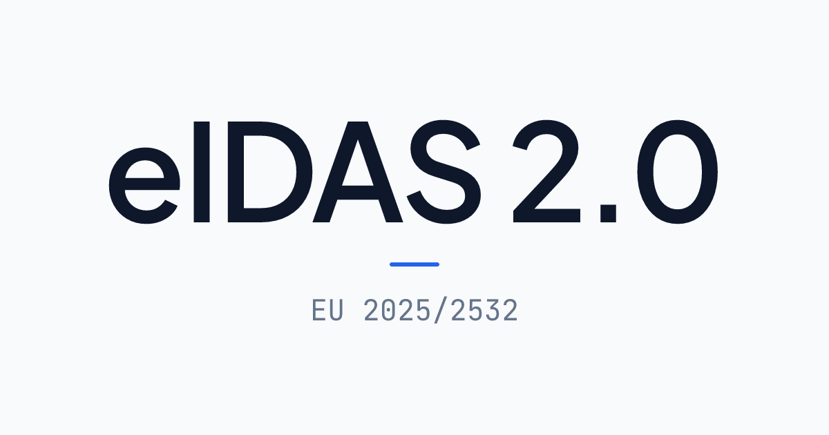 الأرشفة الإلكترونية المؤهلة بموجب eIDAS 2.0: ما الذي تغيره اللائحة Regulation (EU) 2025/2532