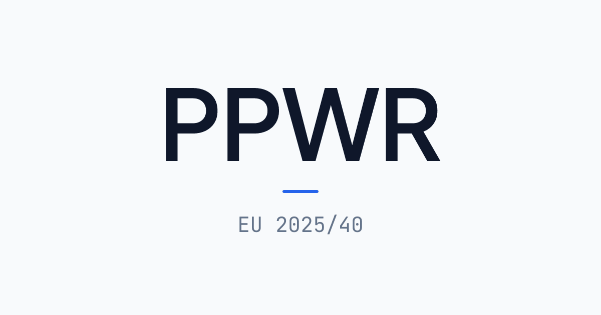 متطلبات التوثيق في PPWR: ما الذي يجب أن تقدمه خلال 10 أيام